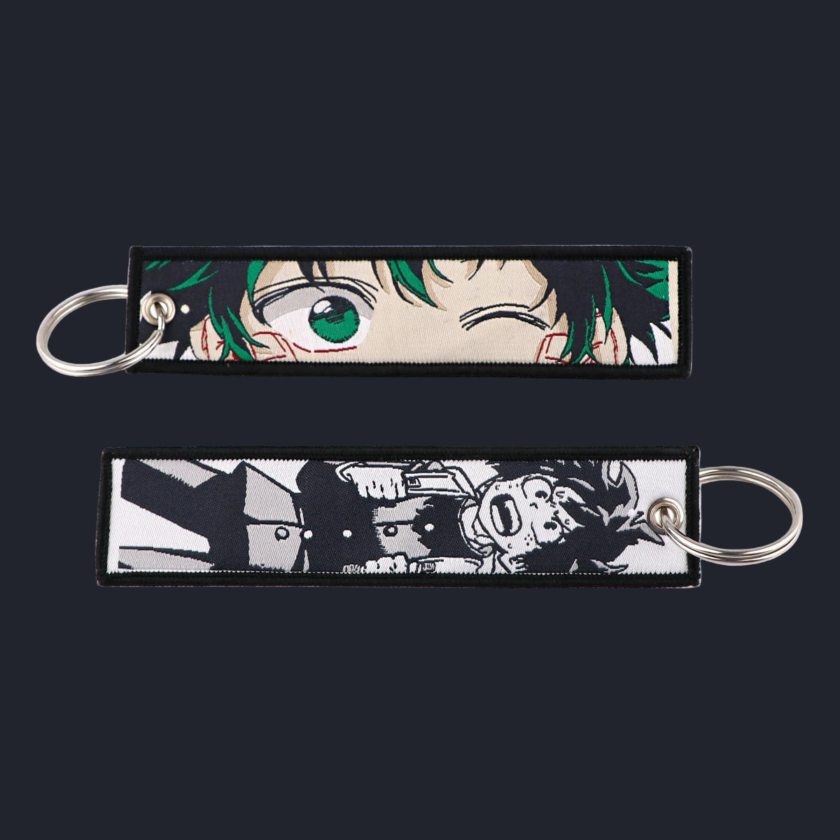 My Hero Academia Embroidered Keychain