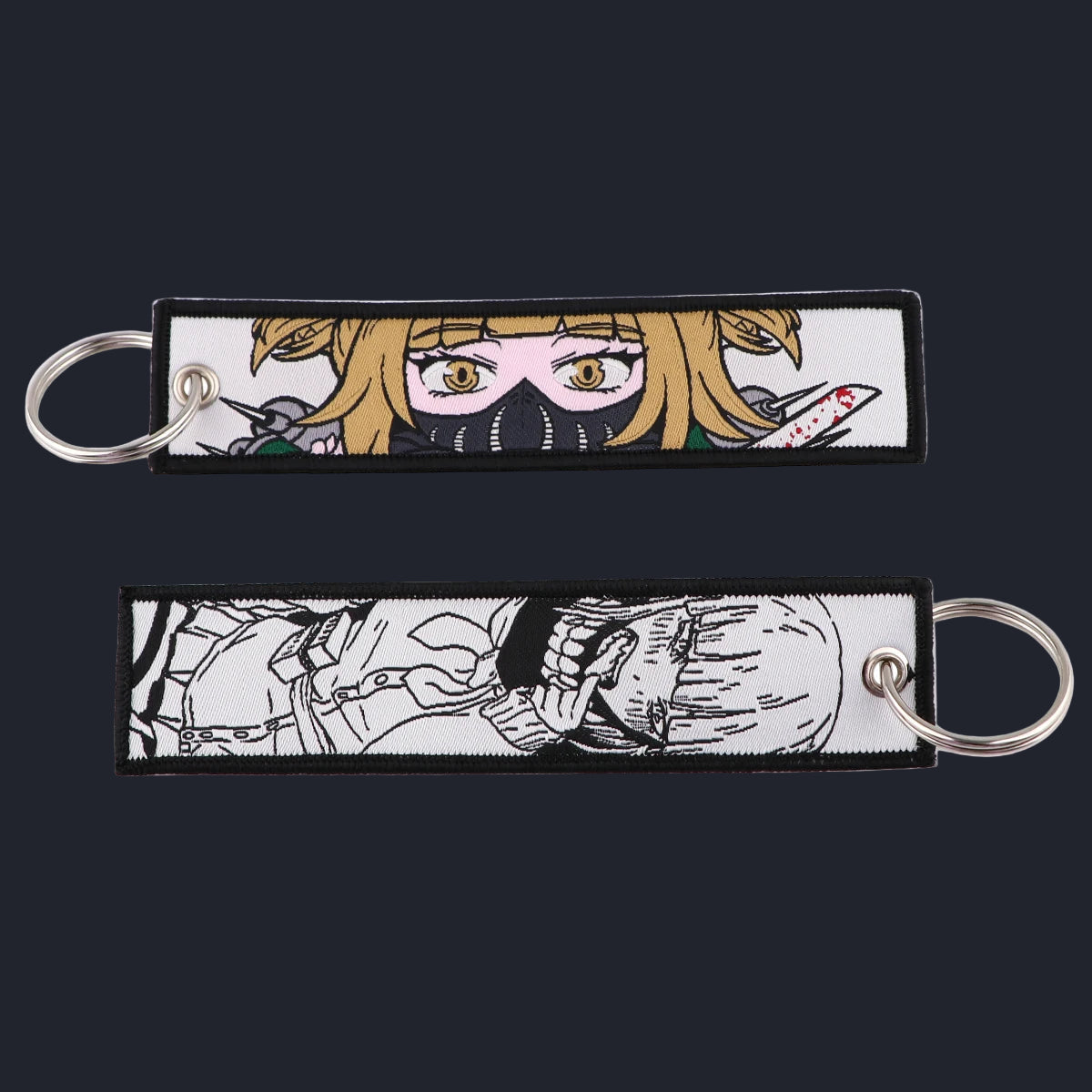 My Hero Academia Embroidered Keychain