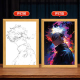 Jujutsu Kaisen Anime Figure LED Gojo Night Light