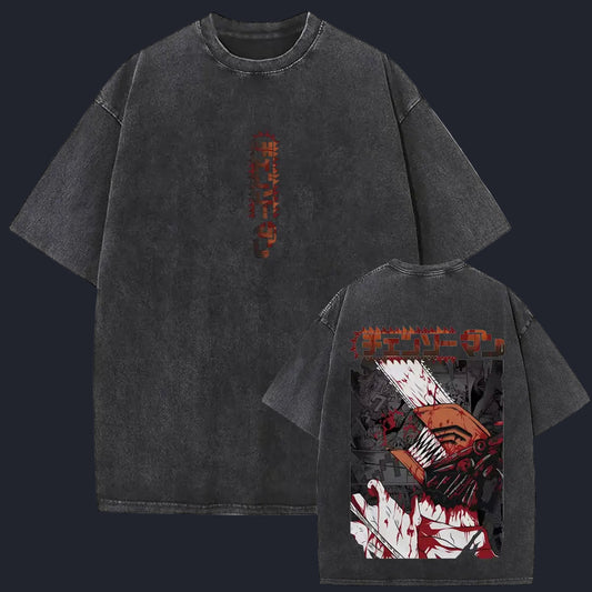 Chainsaw Man Vintage T-Shirt