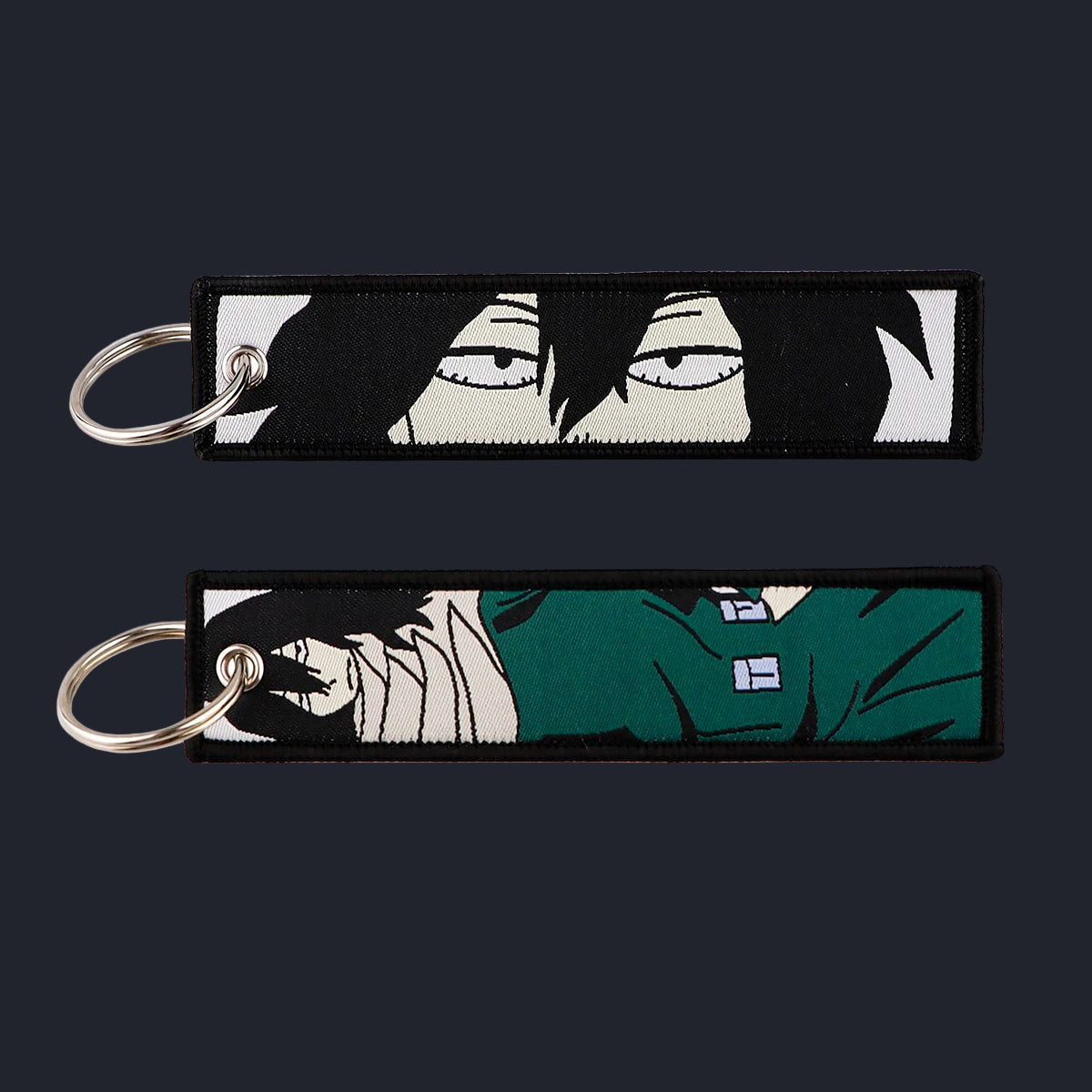 My Hero Academia Embroidered Keychain