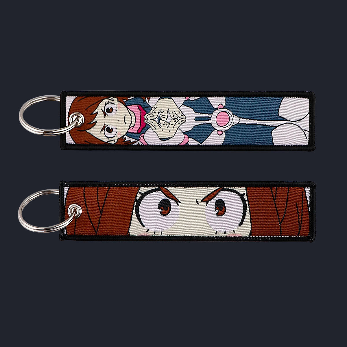 My Hero Academia Embroidered Keychain