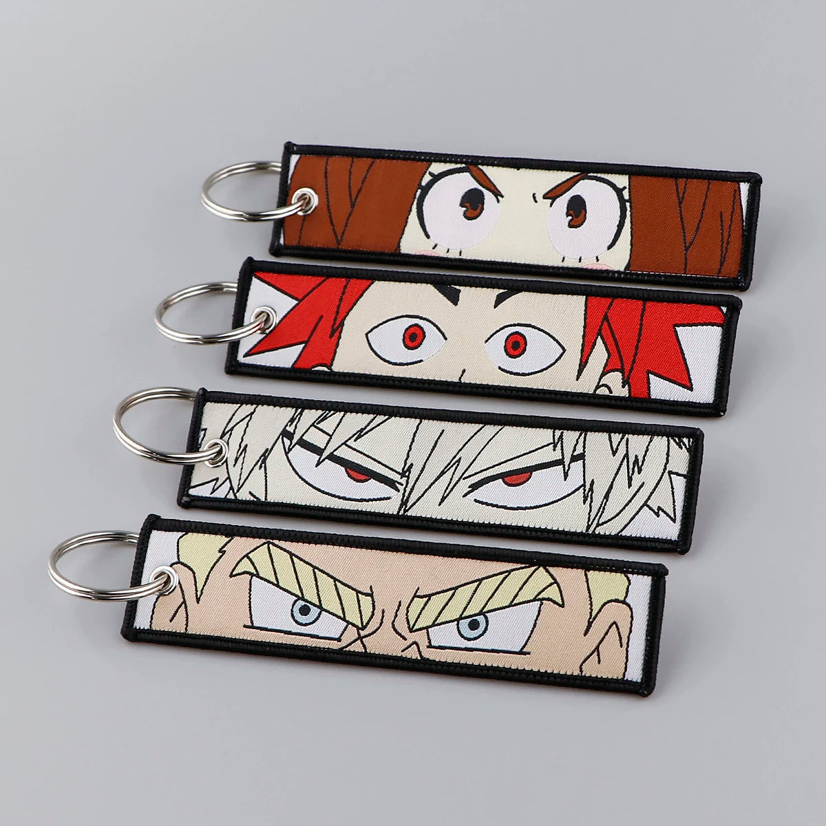 My Hero Academia Embroidered Keychain
