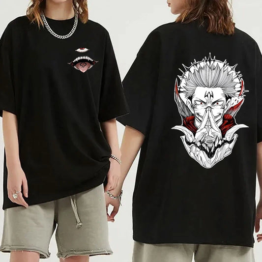 Jujutsu Kaisen Ryomen Sukuna Print T-Shirt