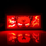 Anime Paper Cut Shadow Box Light