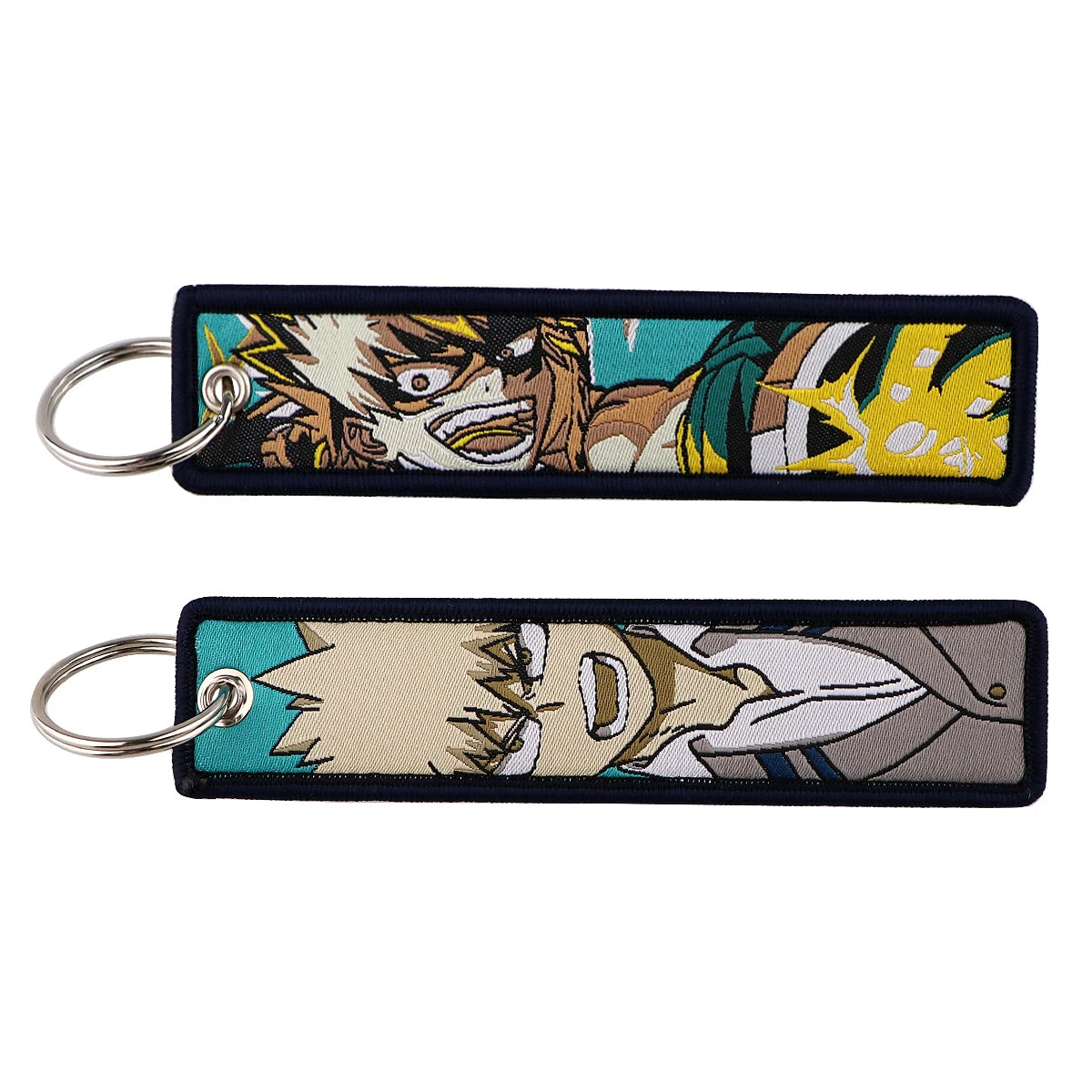 My Hero Academia Embroidered Keychain