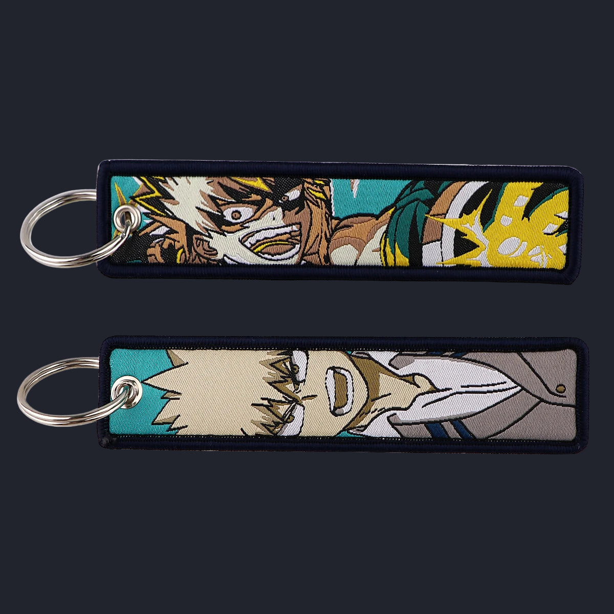 My Hero Academia Embroidered Keychain