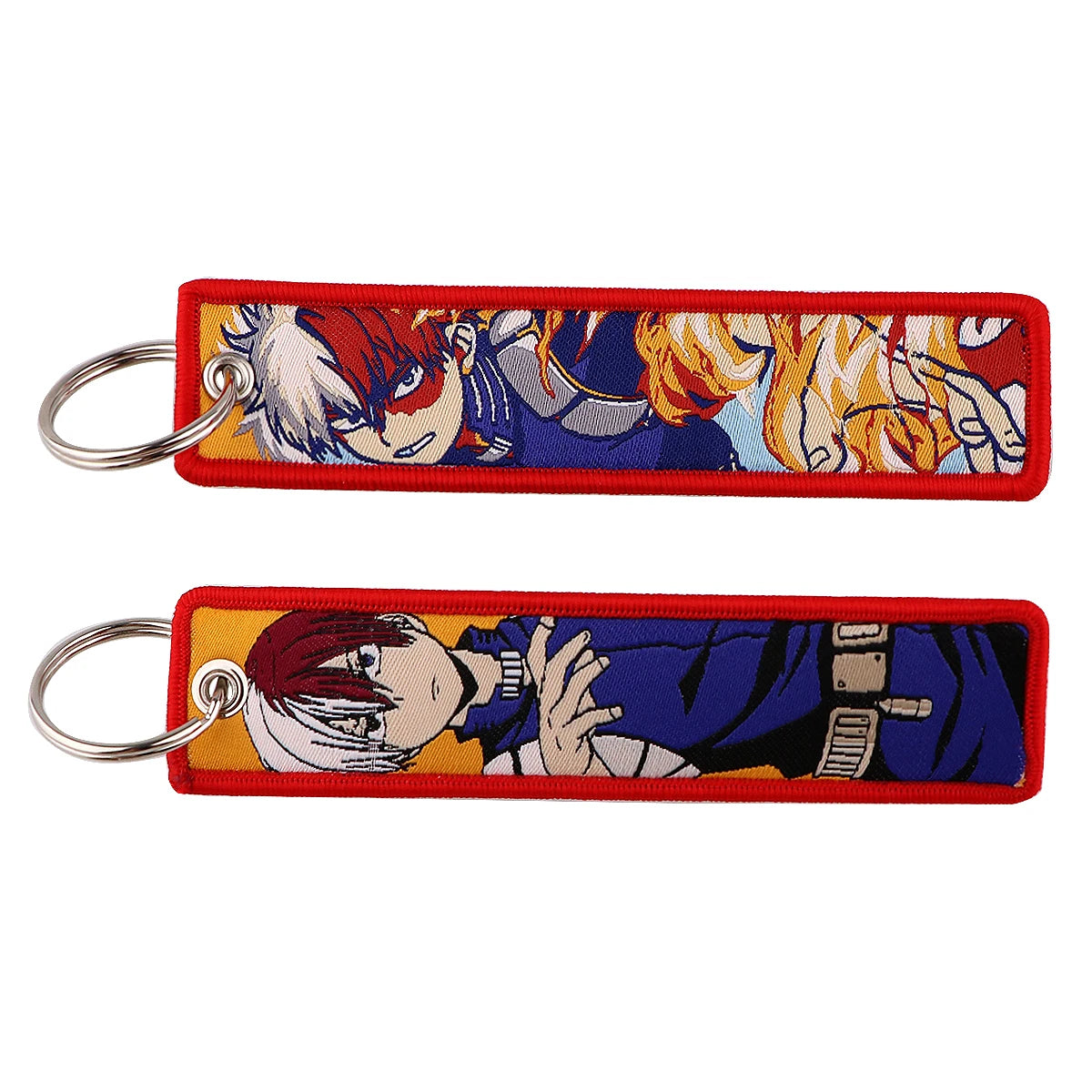 My Hero Academia Embroidered Keychain