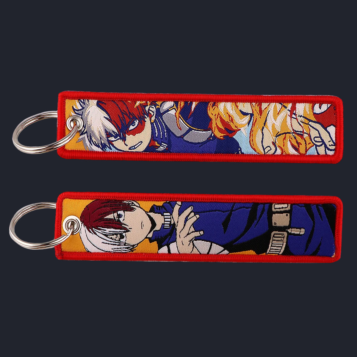 My Hero Academia Embroidered Keychain