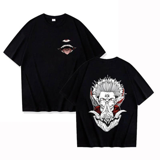 Jujutsu Kaisen Ryomen Sukuna Print T-Shirt
