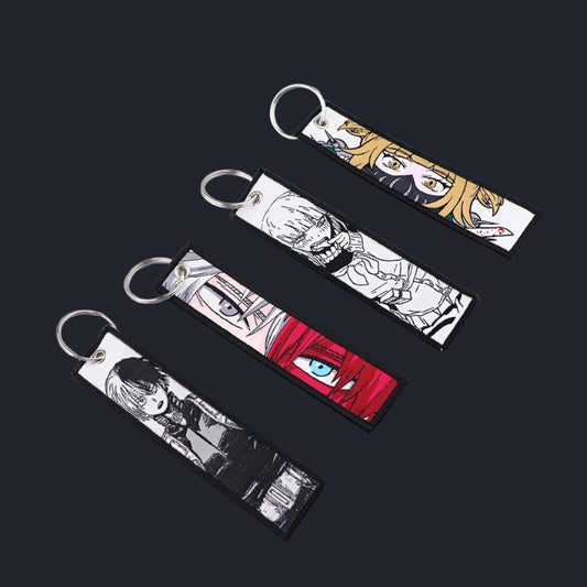 My Hero Academia Embroidered Keychain