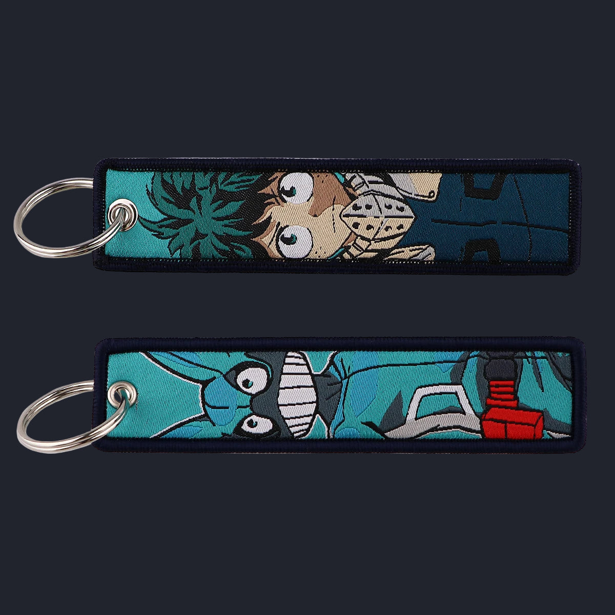 My Hero Academia Embroidered Keychain