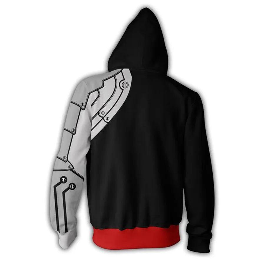 Fullmetal Alchemist Edward Elric Autumn Zipper Hoodie