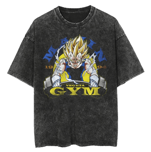 Vintage Black Vegeta T-Shirt