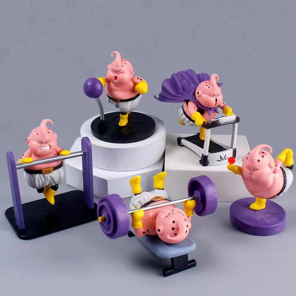 Buu Fitness Action Figure Set