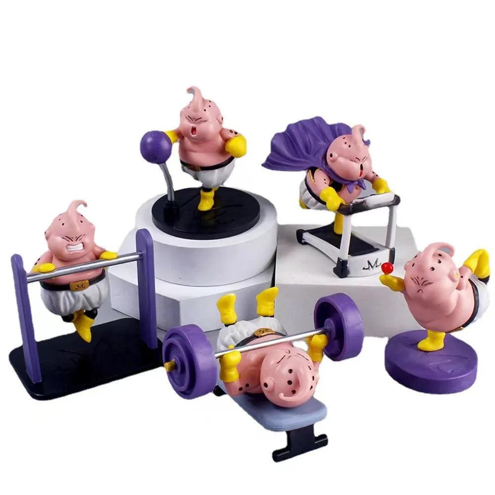 Buu Fitness Action Figure Set