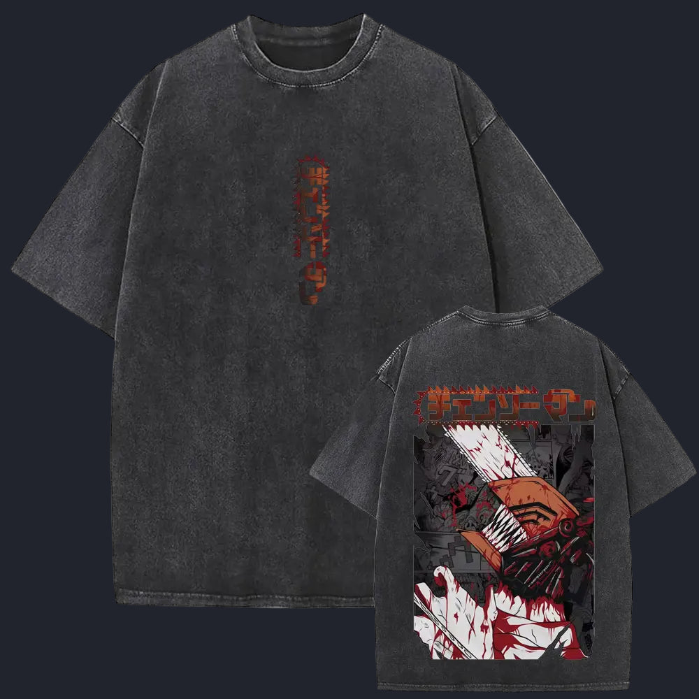 Chainsaw Man Vintage T-Shirt
