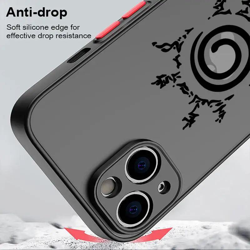 Akatsuki Black Matte iPhone Case – Otaku Universe Store