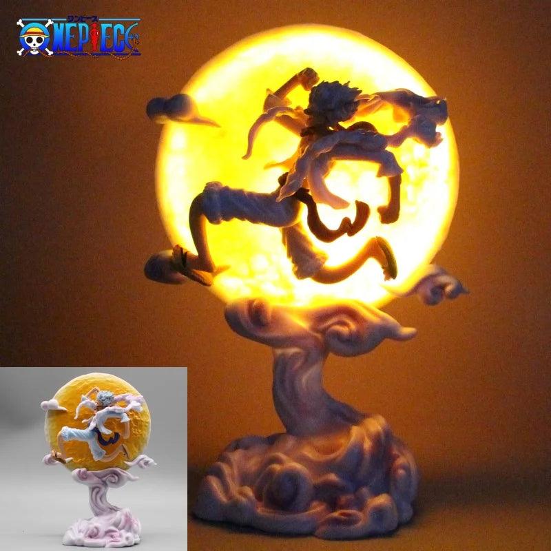 One Piece Luffy Figure with Night Lamp