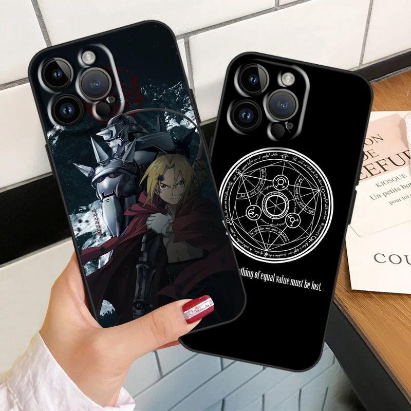 Fullmetal Alchemist Edward Phone Case for iPhone 15 & 14 Series