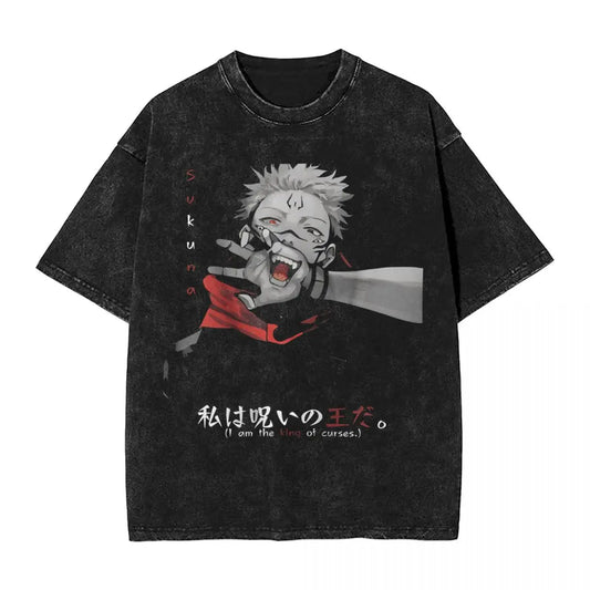Anime Jujutsu Kaisen Gojo Satoru T-Shirt