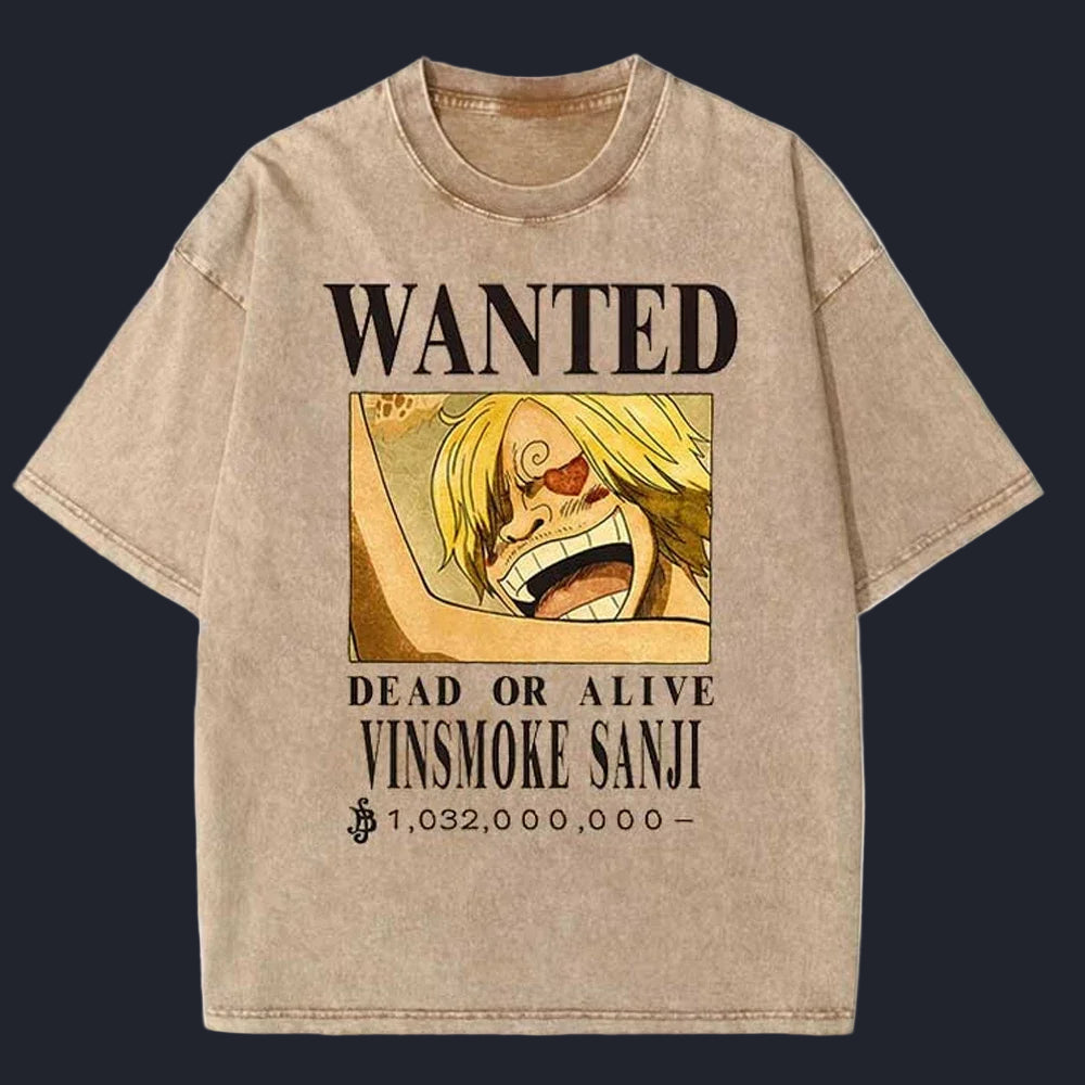 One Piece Vintage Sanji T-Shirt
