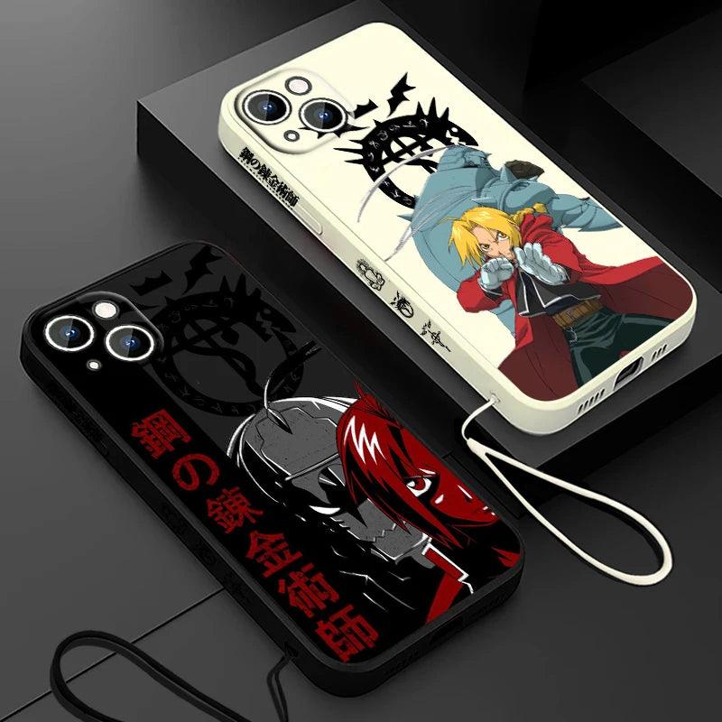 Fullmetal Alchemist Edward Phone Case for iPhone 15 & 14 Series