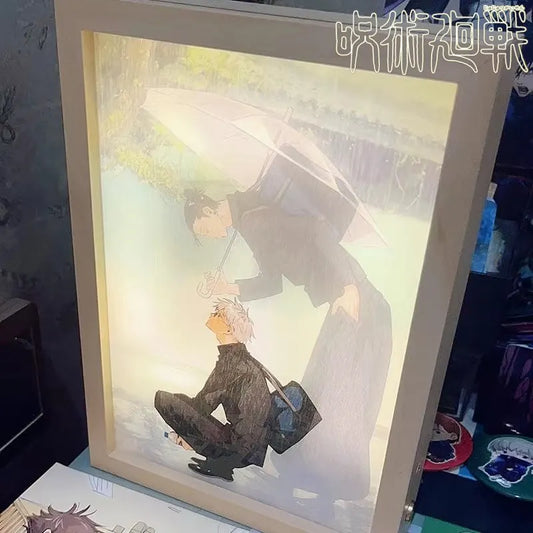 Jujutsu Kaisen Anime Figure LED Gojo Night Light