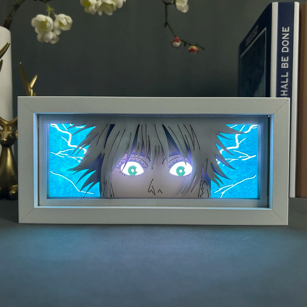 Anime Paper Cut Shadow Box Light