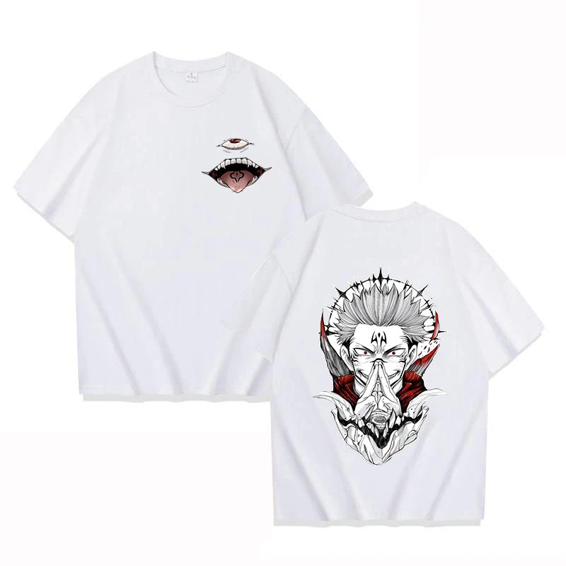 Jujutsu Kaisen Ryomen Sukuna Print T-Shirt