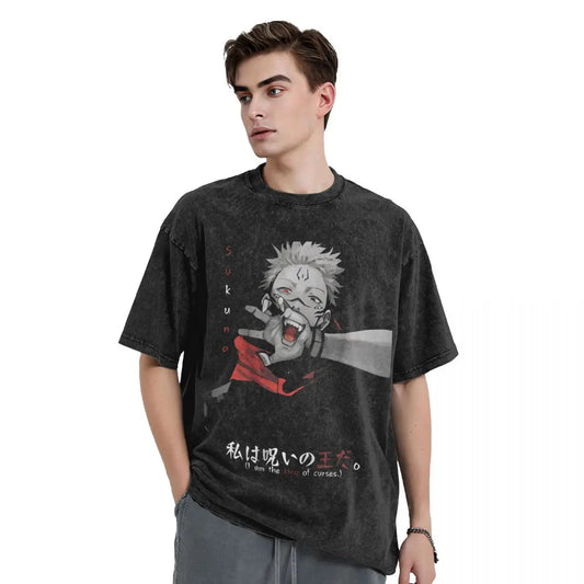 Anime Jujutsu Kaisen Gojo Satoru T-Shirt