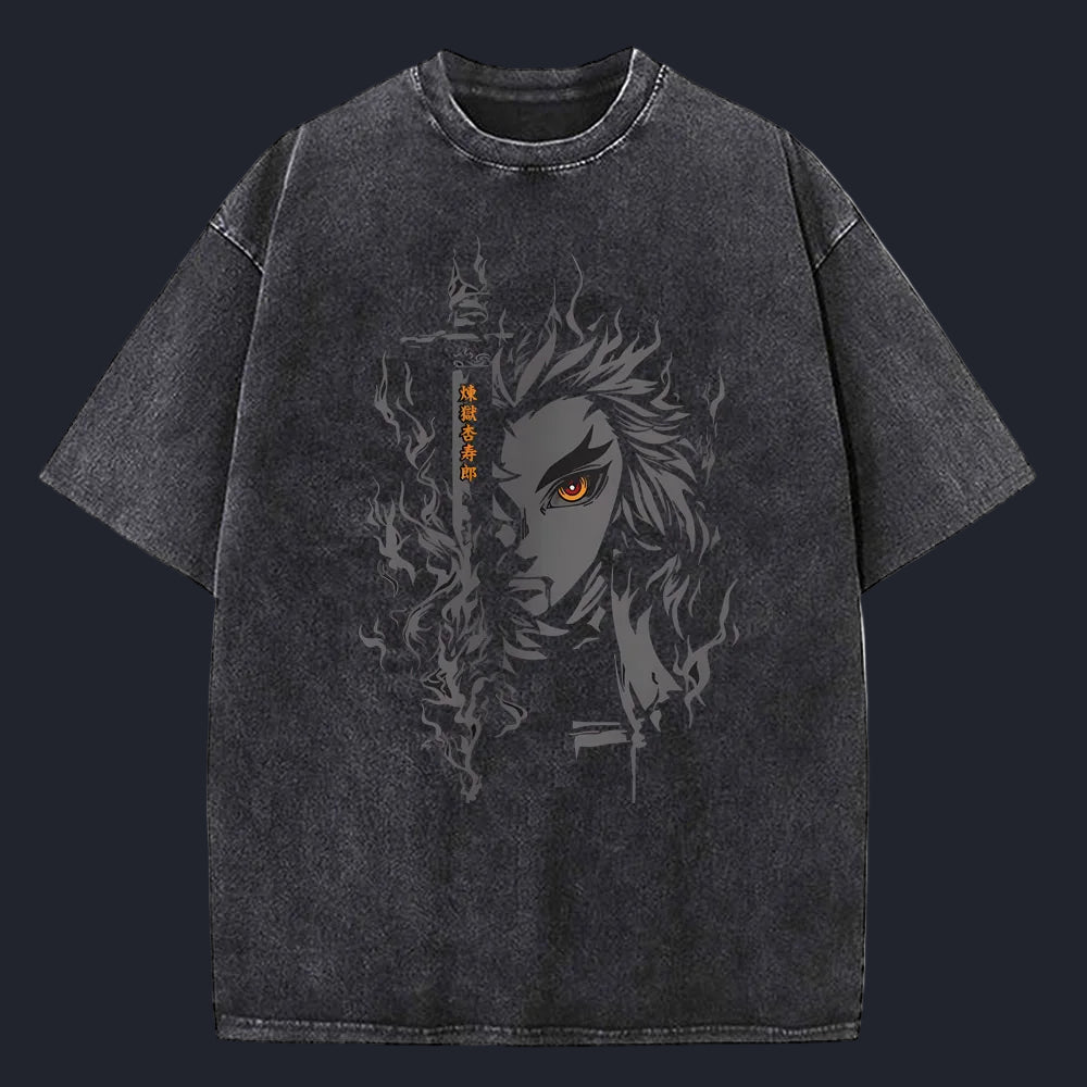 Demon Slayer Vintage Rengoku T-Shirt