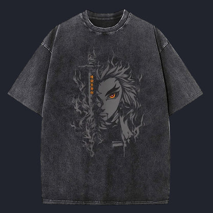 Demon Slayer Vintage Rengoku T-Shirt