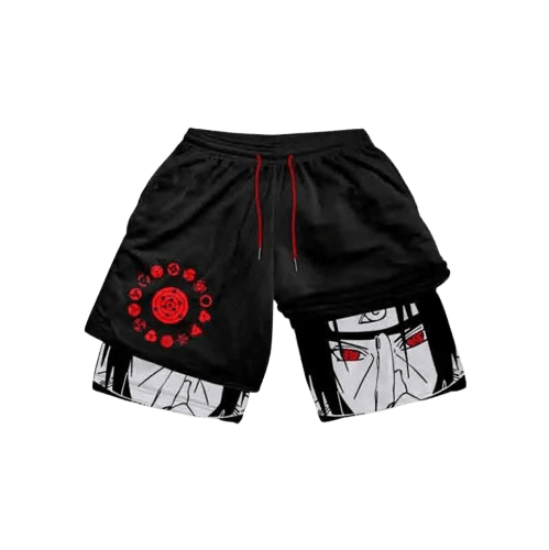 Naruto Anime Gym Shorts