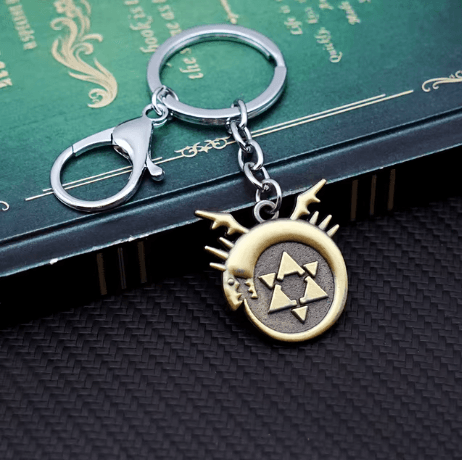 Fullmetal Alchemist Edward Leather Keychain