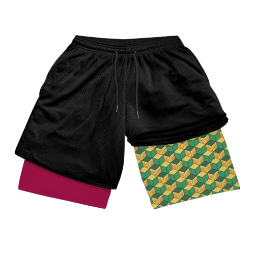 Demon Slayer Athletic Gym Shorts