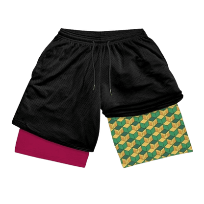 Demon Slayer Athletic Gym Shorts