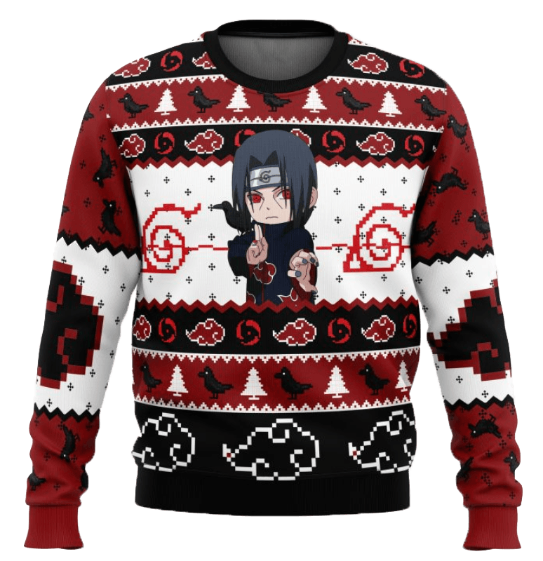 Anime Christmas Pullover Hoodie