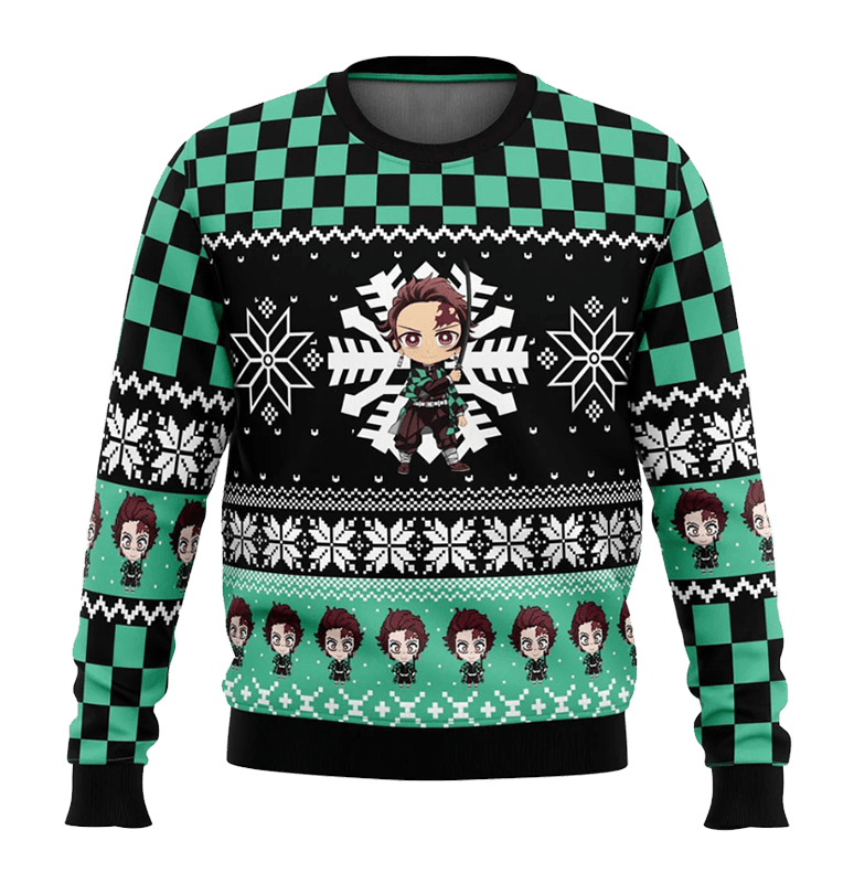 Anime Christmas Pullover Hoodie