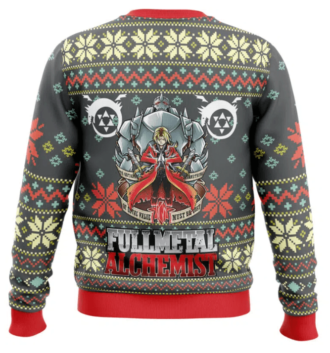 Fullmetal Alchemist Chimera Nina Tucker Ugly Christmas Sweater