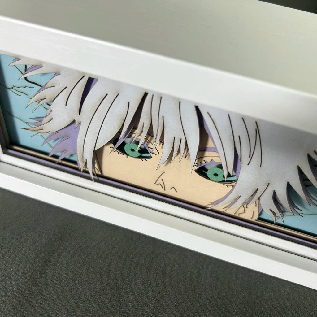 Anime Paper Cut Shadow Box Light