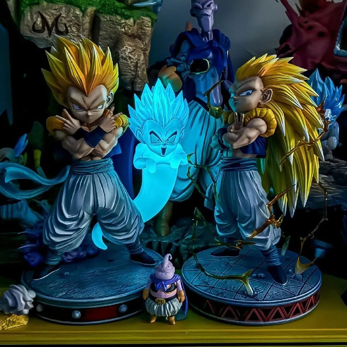 Dragon Ball Z Super Saiyan Gotenks Ghost Squad Figurine