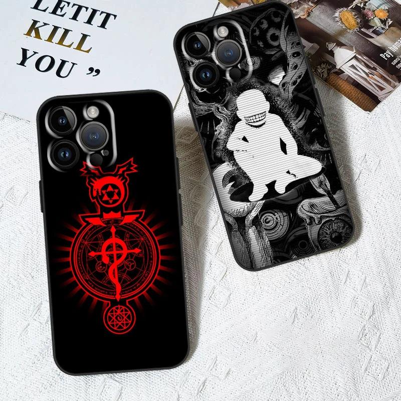 Fullmetal Alchemist Edward Phone Case for iPhone 15 & 14 Series