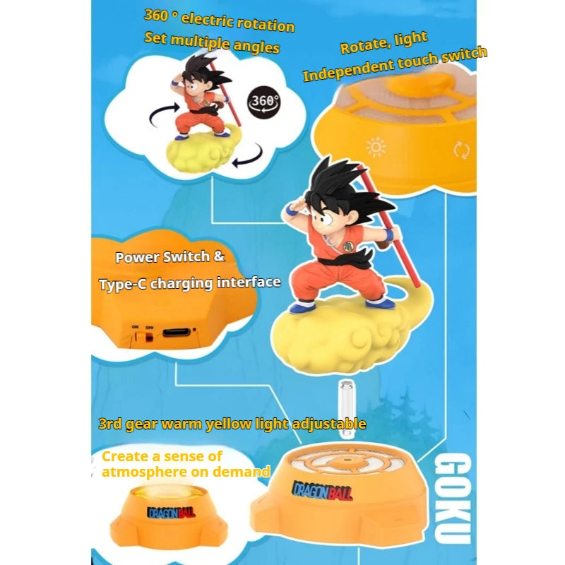 Dragon Ball Goku Rotating Night Light