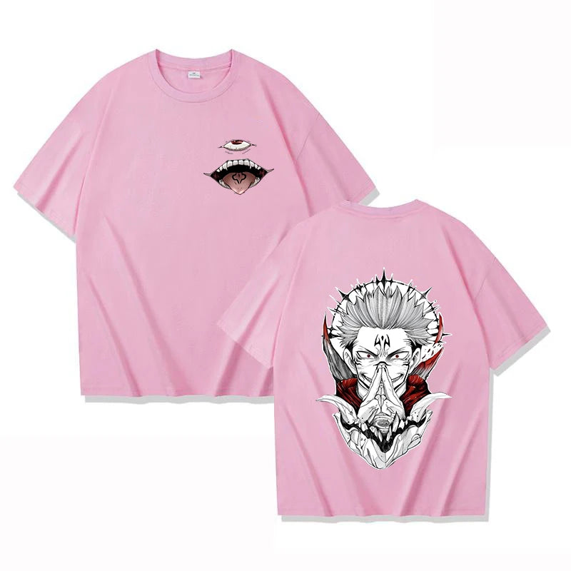 Jujutsu Kaisen Ryomen Sukuna Print T-Shirt