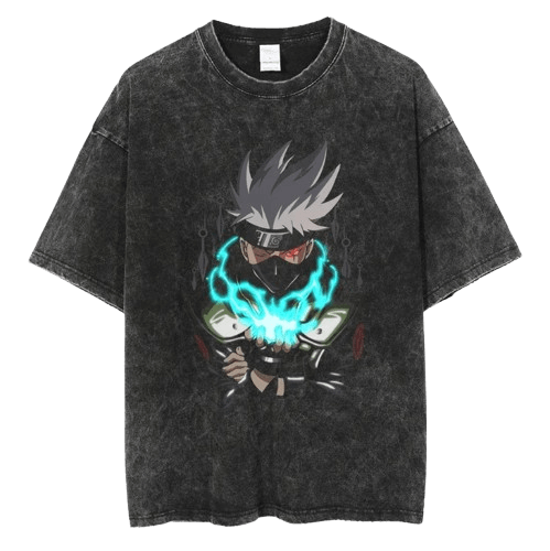 Vintage Black Naruto T-Shirt