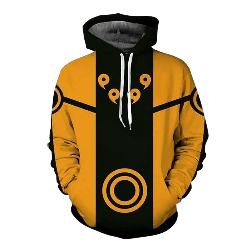 Naruto 3D Printed Hoodie