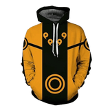 Naruto 3D Printed Hoodie