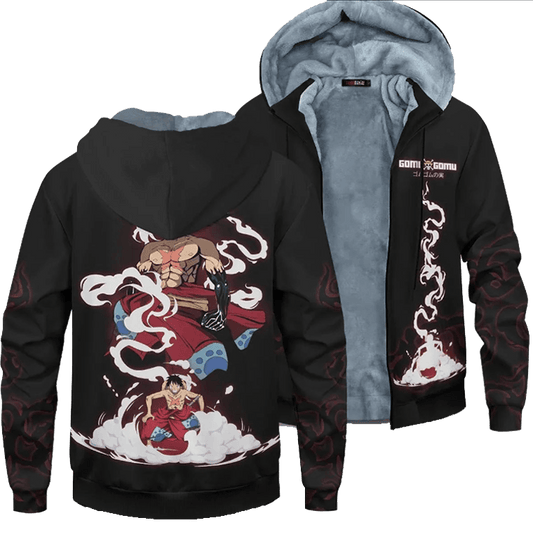 One Piece Zipper Hoodie