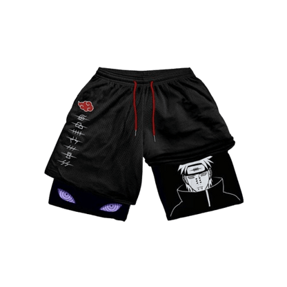 Naruto Anime Gym Shorts